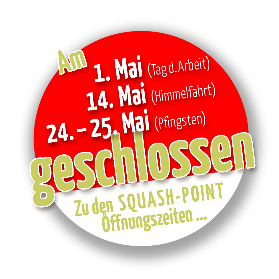 Maifeiertage, siehe Oeffnungszeiten